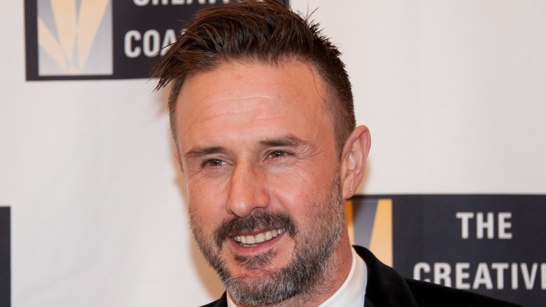 David Arquette smiling