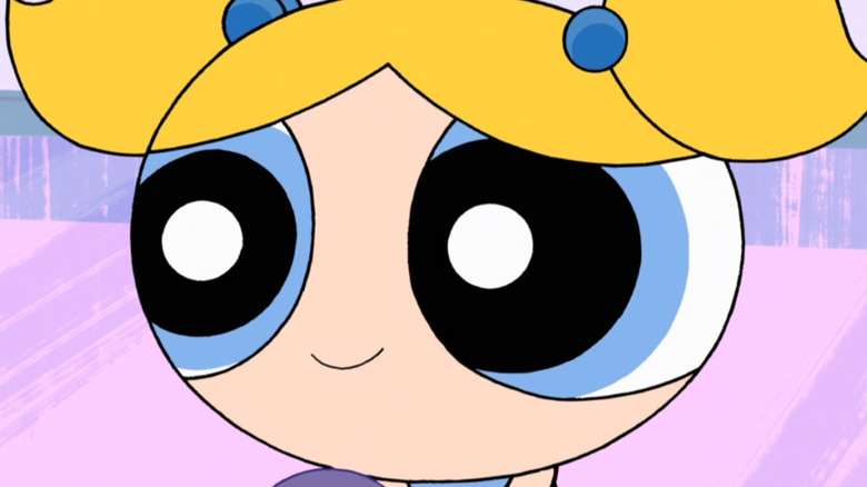 Bubbles smiling in the Powerpuff Girls