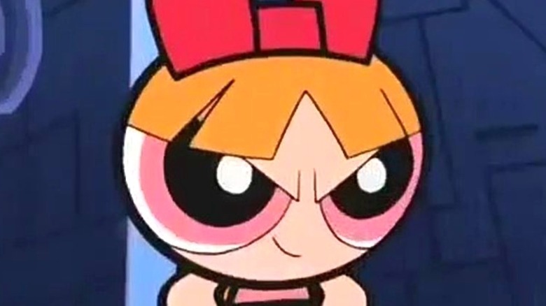 Blossom smirking from the Powerpuff Girls