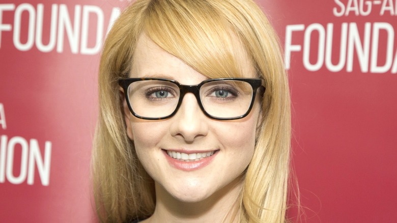 Melissa Rauch smiling