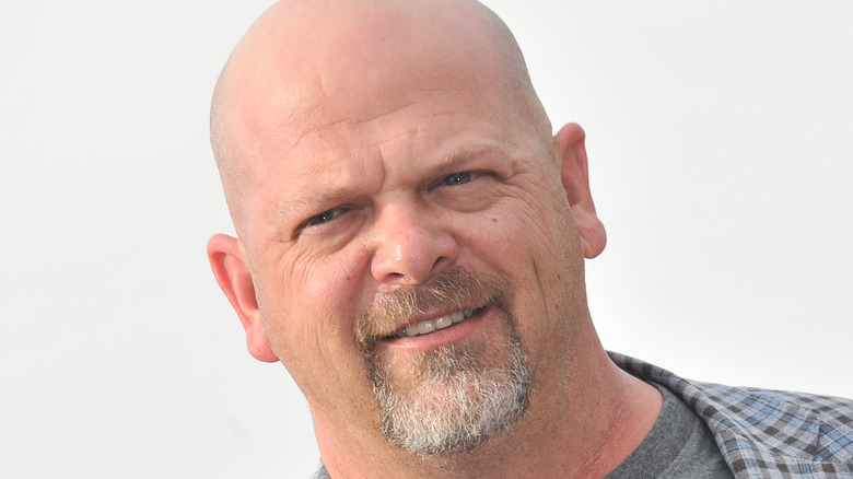 Rick Harrison squinting and smiling