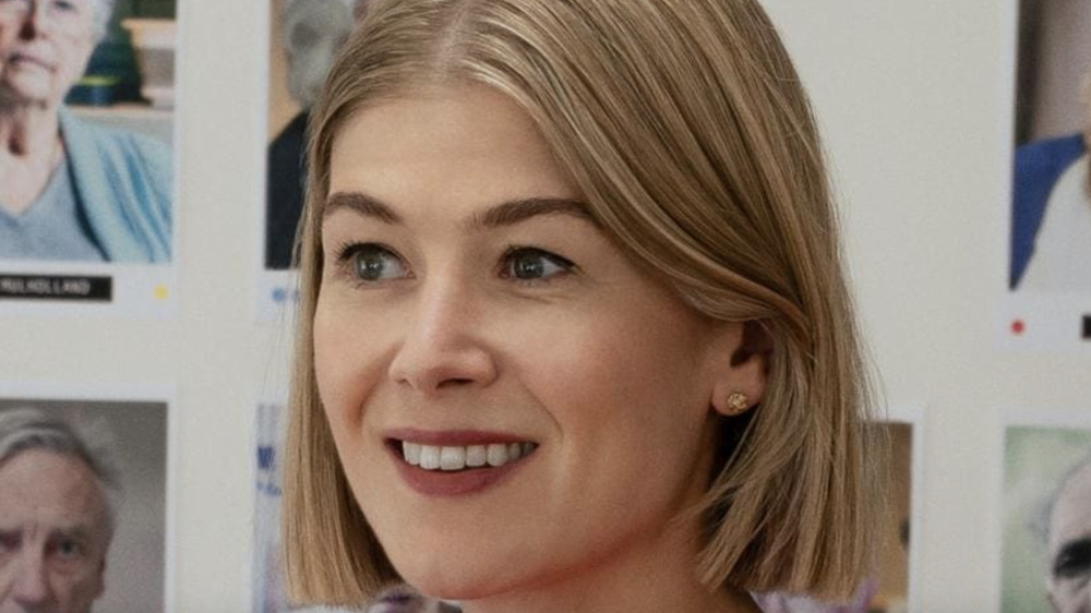 Rosamund Pike Marla Grayson smiling