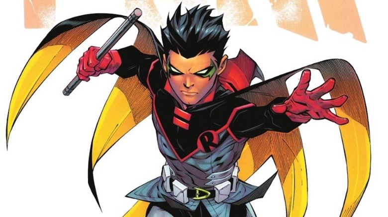 Damian Wayne in Robin suit