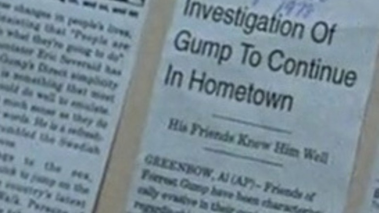 newspaper clipping of investigation