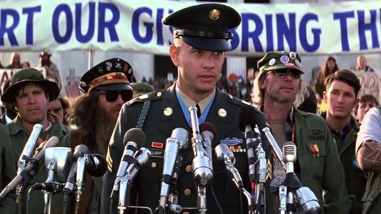Forrest speaking