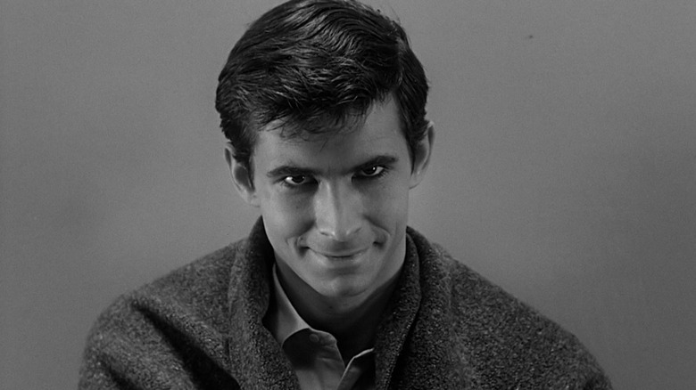 Norman Bates smiling
