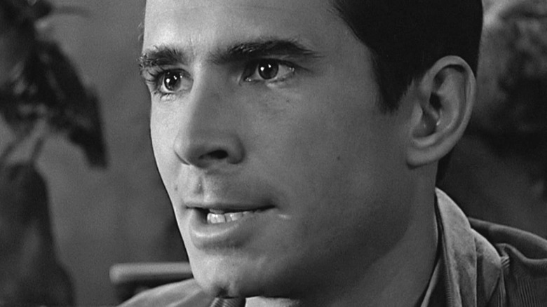 Anthony Perkins talking