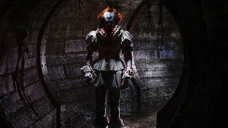 Pennywise in a tunnel