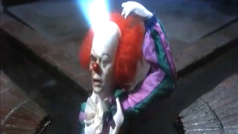 Pennywise retreating underground
