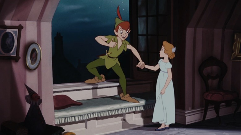 Peter convincing Wendy to leave