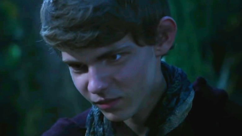 Peter Pan looking sinister