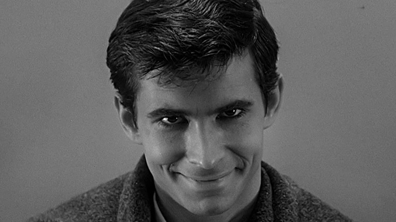 Anthony Perkins creepy smile