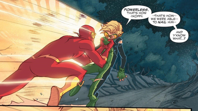 Flash fighting inertia