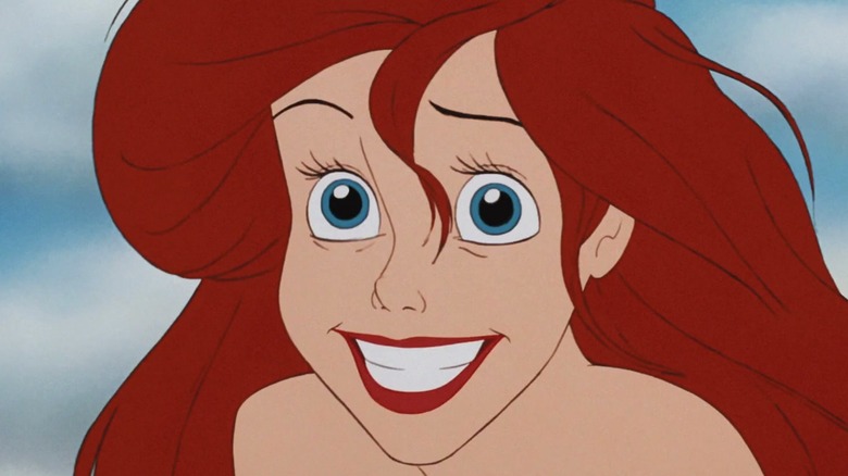 Ariel smiling big