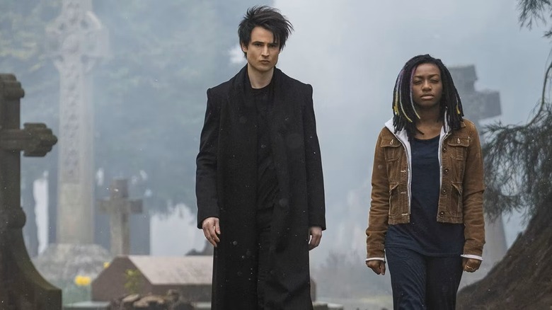 Morpheus walks with Rose Walker