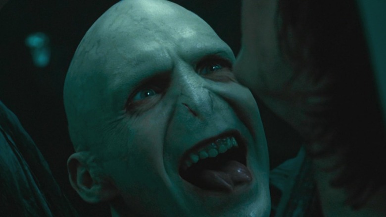 Voldemort tortures Harry