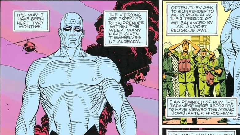 Dr. Manhattan vanquishing Vietnam
