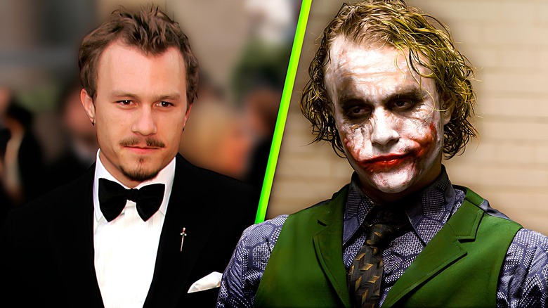 Heath Ledger and The Joker