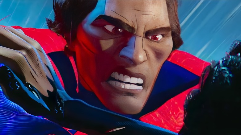 Spider-Man 2099 angry