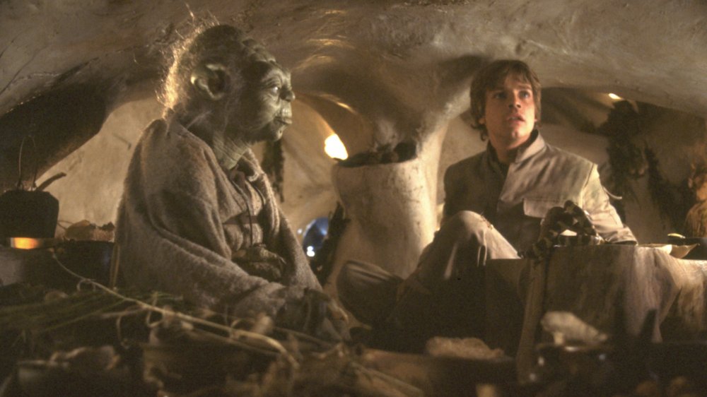 Yoda and Luke on Dagobah