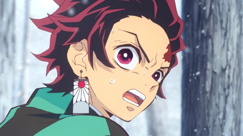 Demon Slayer Tanjiro Surprised Face