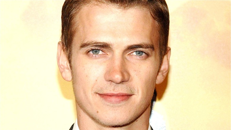 Hayden Christensen smiling