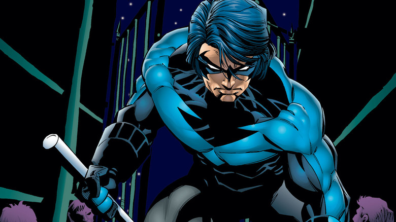 Nightwing wins a fight