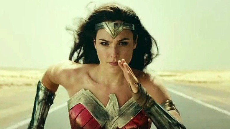 Wonder Woman running