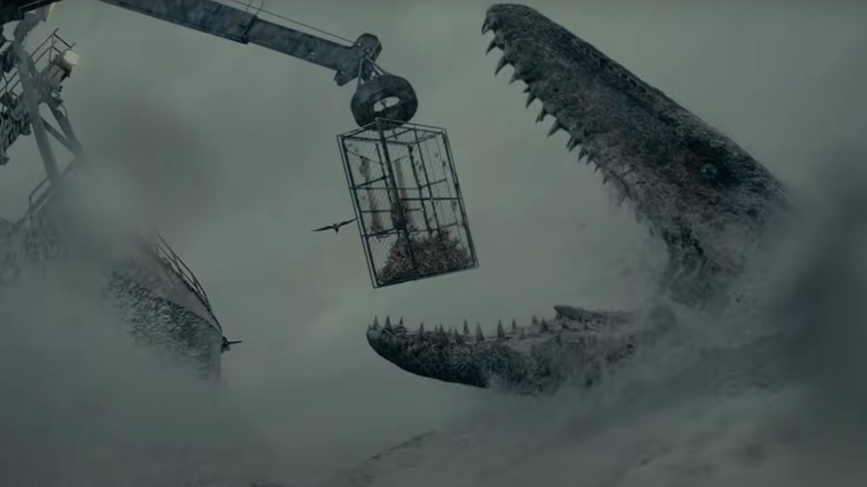 Dinosaur visits the Saga in Jurassic World: Dominion