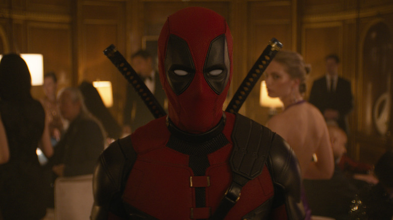 Deadpool at party