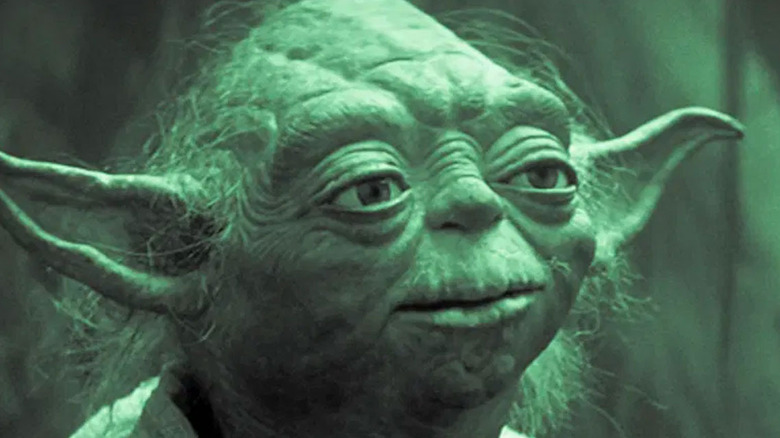 Yoda in Empire Strikes Back
