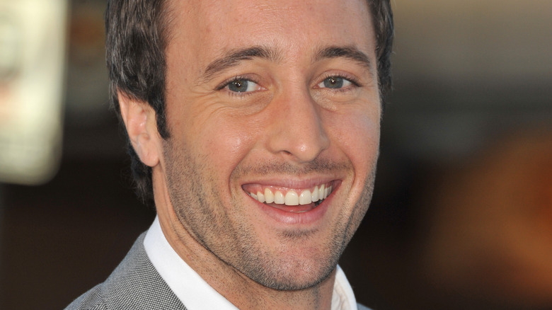 Alex O'Loughlin smiling