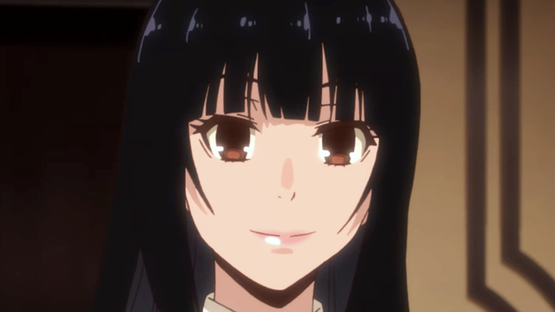 Yumeko Jabami smiling