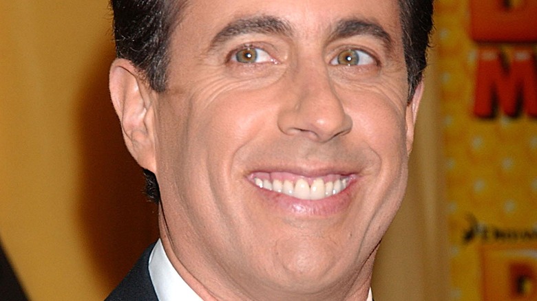 Jerry Seinfeld smiles