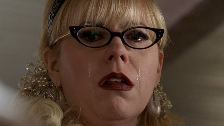 Kirsten Vangsness in tears