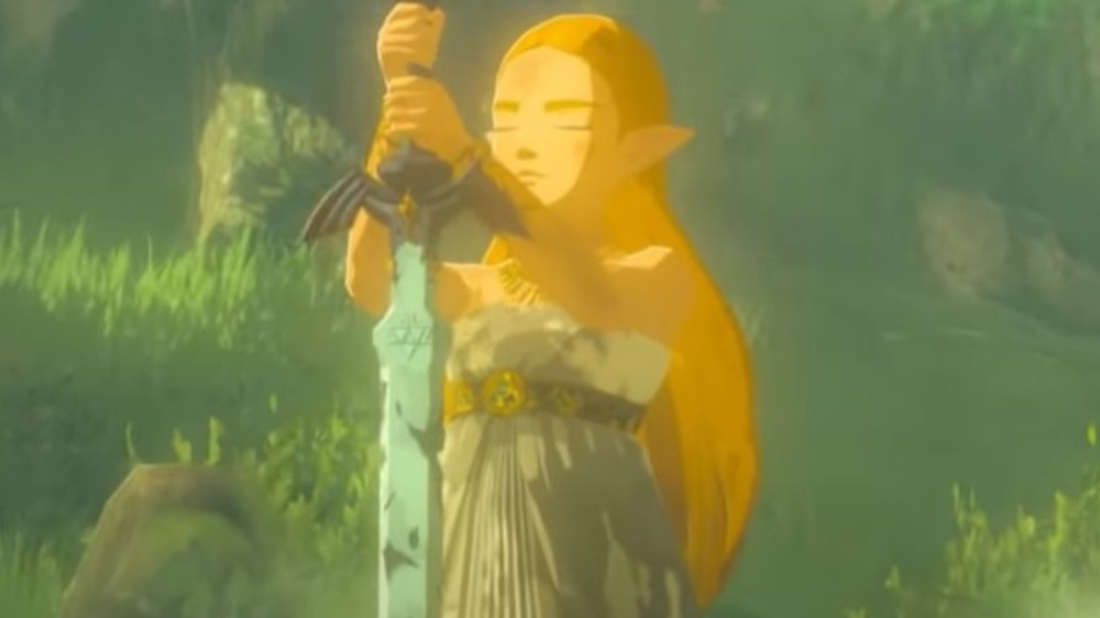 Zelda with Master Sword