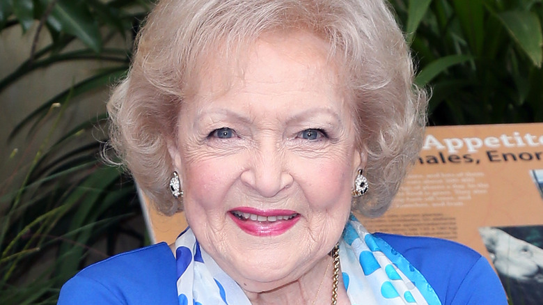 Betty White smiling