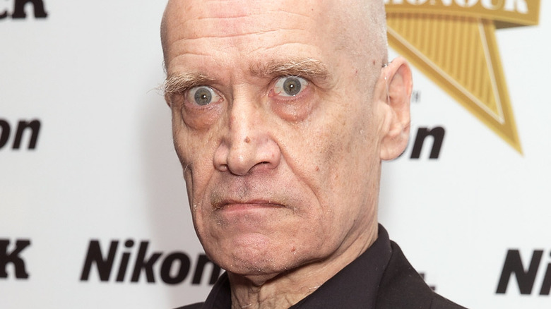 Wilko Johnson stares creepily 