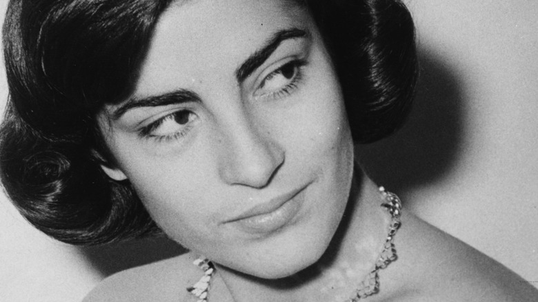 Irene Papas head tilted