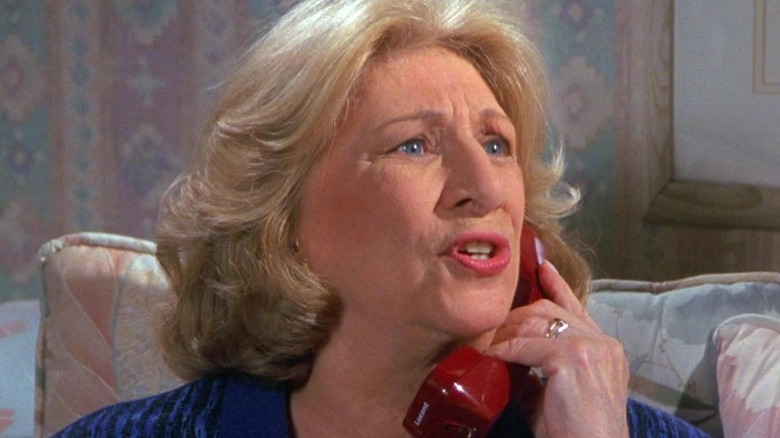 Helen Seinfeld on the phone