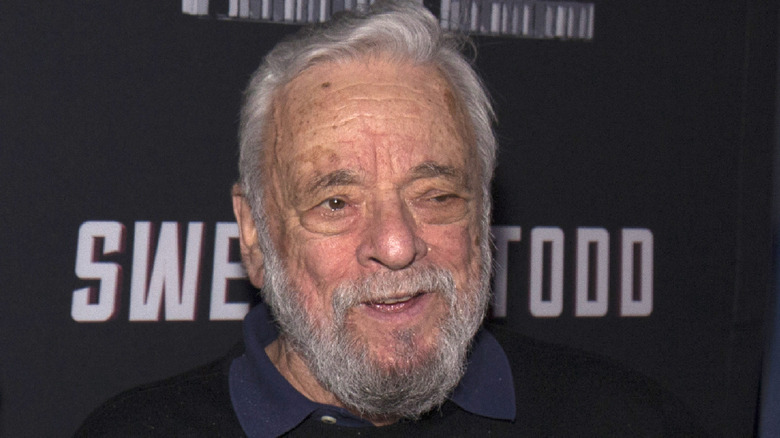 Stephen Sondheim smiles at Sweeney Todd revival