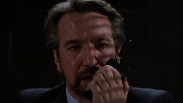 Hans Gruber talks on the radio