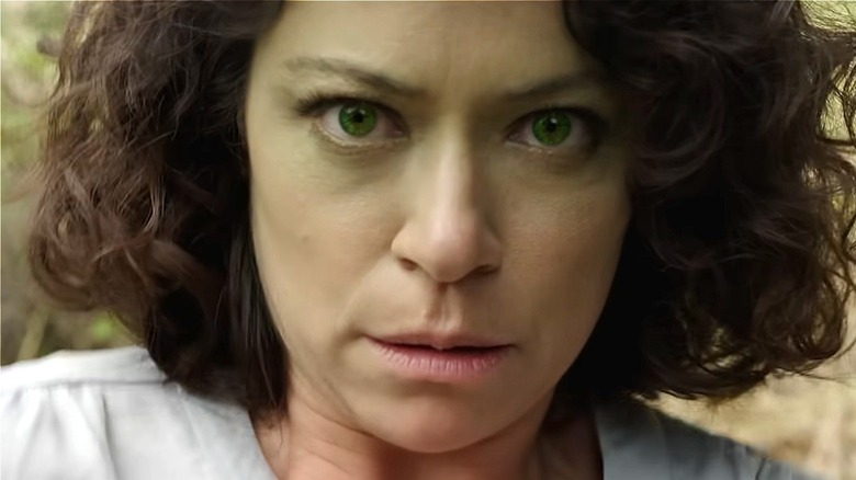 Tatiana Maslany going green as Jennifer Walters