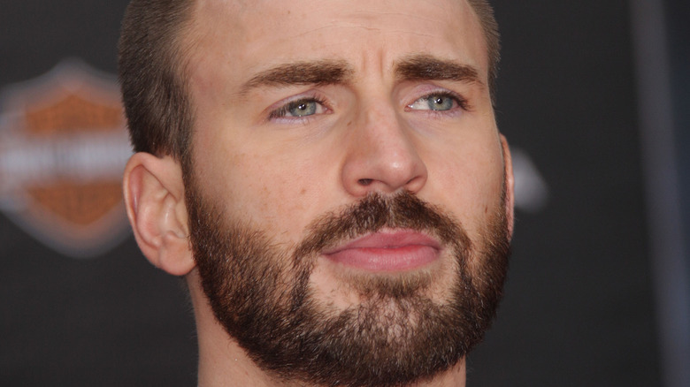 Chris Evans staring 