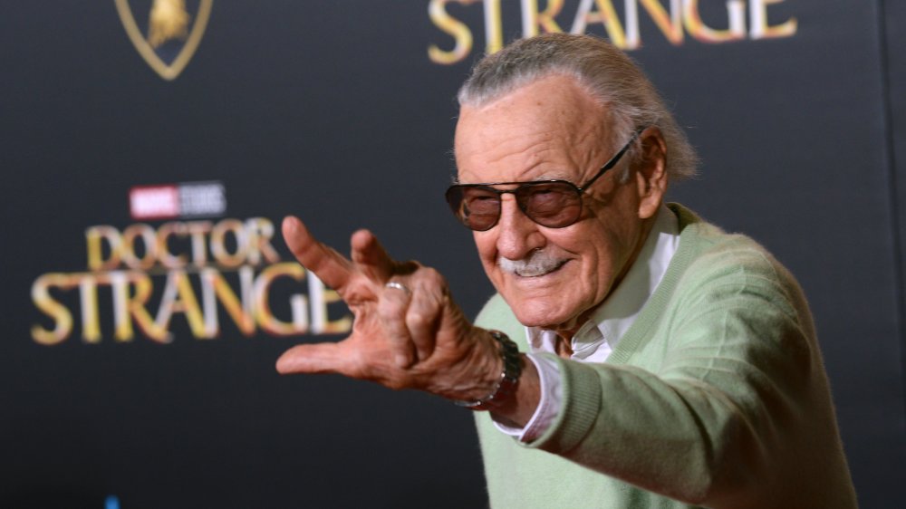 Stan Lee at the Doctor Strange premiere