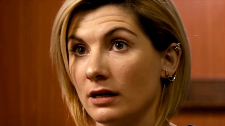 Jodie Whittaker as The Doctor in The Timeless Children