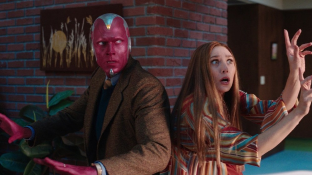 Wanda and Vision struggle to keep their house together