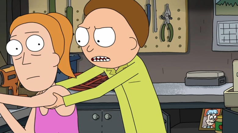 Morty grabbing Summer