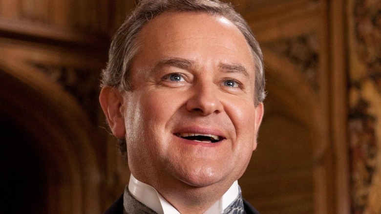 Lord Grantham Smiling on Downton Abbey