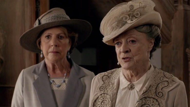 Lady Violet and Mrs. Crowley are frenemies 